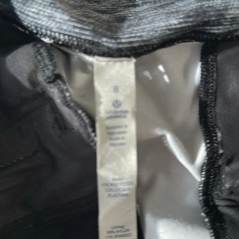 LULULEMON Jet Crop Slim Size 8 Static White, EEUC - Picture 8 of 8